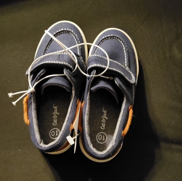 Toddler Boys' Case Flats and Slip-On - Cat & Jack™ Navy 10 - Picture 4 of 5